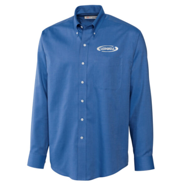 Ledwell - Cutter & Buck Epic Easy Care Nailshead Mens Long Sleeve Dress Shirt Thumbnail