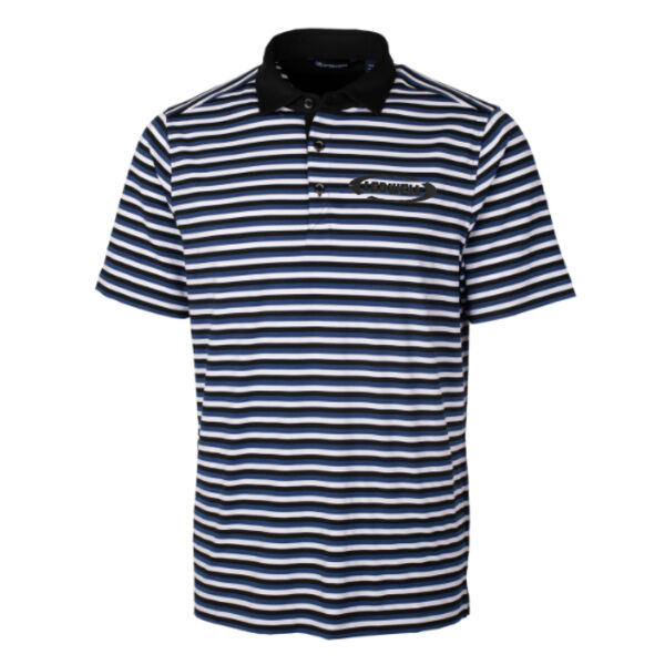 Ledwell - Cutter & Buck Mens Forge Polo Multi Stripe Thumbnail