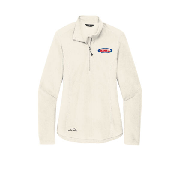 Ledwell - Eddie Bauer Ladies 1/2-Zip Microfleece Jacket EB227 Thumbnail
