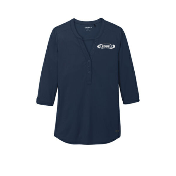 Ledwell - Ladies Jewel Henley Thumbnail