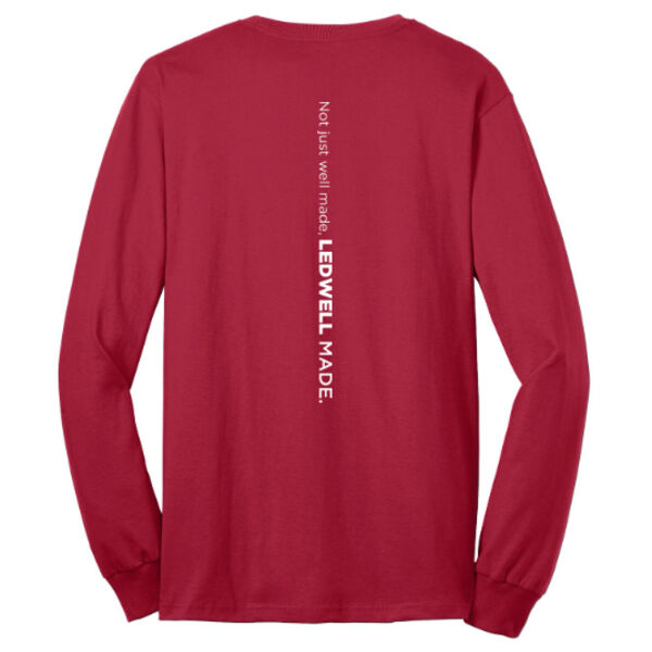 80th Logo - Long Sleeve 50/50 Cotton/Poly T-Shirt 2 Thumbnail